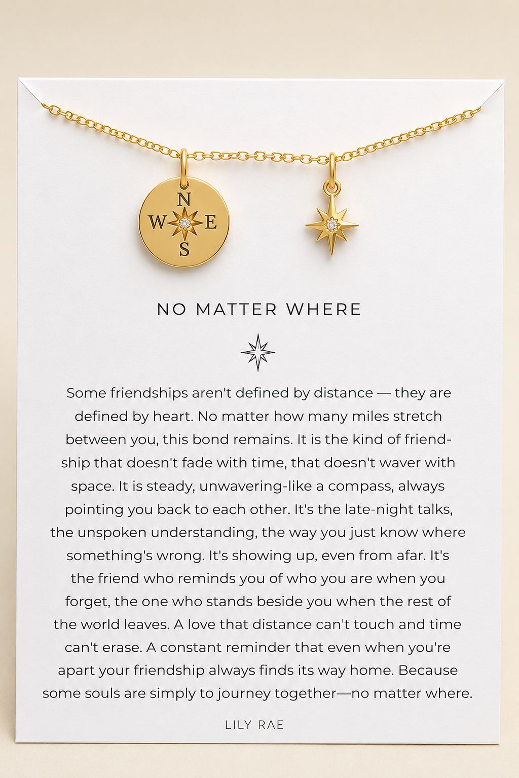 No Matter Where Necklace