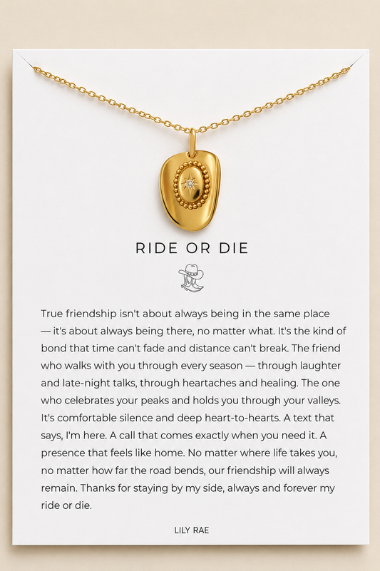 Ride or Die Necklace
