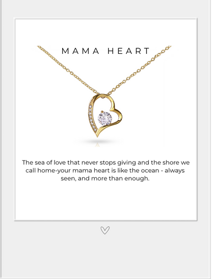 MAMA HEART NECKLACE