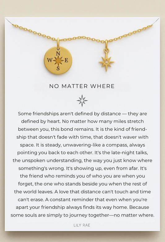NO MATTER WHERE NECKLACE