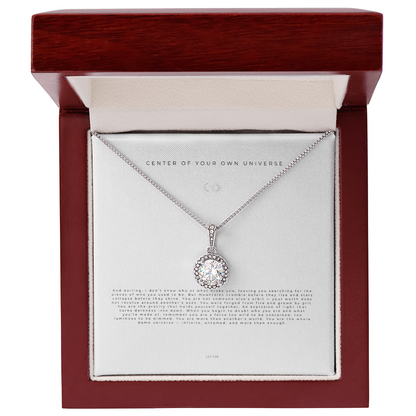 CENTER OF YOUR OWN UNIVERSE NECKLACE
