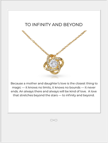 TO INFINITY AND BEYOND NECKLACE