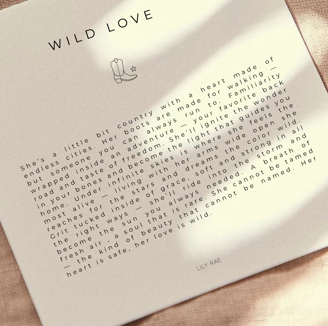 WILD LOVE NECKLACE