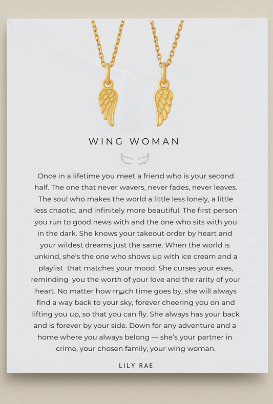 WING WOMAN NECKLACE